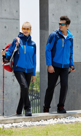 藍(lán)色男女同款活